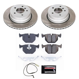 compare product Power Stop 2008 BMW 535xi Rear Semi-Coated Rotor Kit