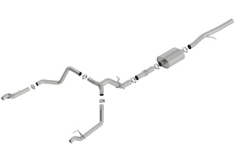 compare product Borla 19 Chevrolet Silverado/GMC Sierra 1500 6.2L SS ATAK Catback Exhaust w/ Factory Tips