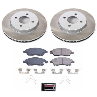 compare product Power Stop 14-19 Nissan Versa Note Front Semi-Coated Rotor Kit