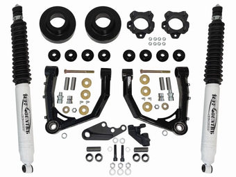 compare product Tuff Country 2022+ Toyota Tundra 3in Lift w/ Boxed Uniball Control Arms w/ Front Diff Drop & Shocks