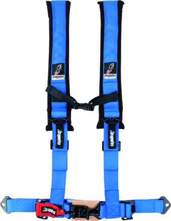 compare product DragonFire Racing Harness- H-Style- 4-Point- 2in Buckle- Blue