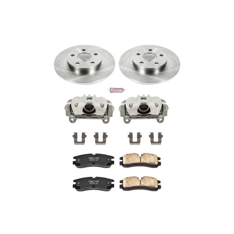 Power Stop 98 - 02 Cadillac Seville Rear Autospecialty Brake Kit w/Calipers - My Store