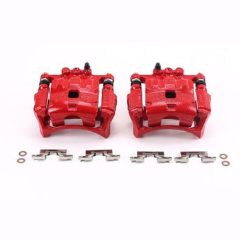 compare product Power Stop 11-17 Ford Fiesta Front Red Calipers w/Brackets - Pair