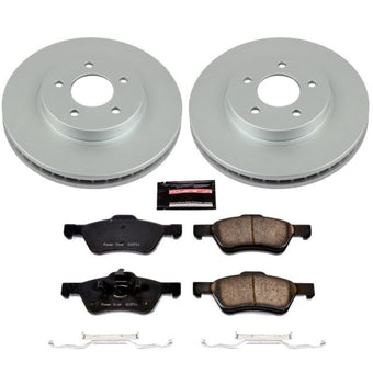 compare product Power Stop 05-10 Ford Escape Front Z17 Evolution Geomet Coated Brake Kit