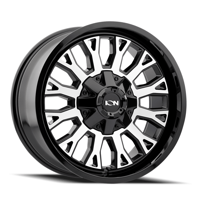ION Type 152 20x9 / 8x180 BP / 0mm Offset / 124.1mm Hub Black/Machined Wheel - My Store