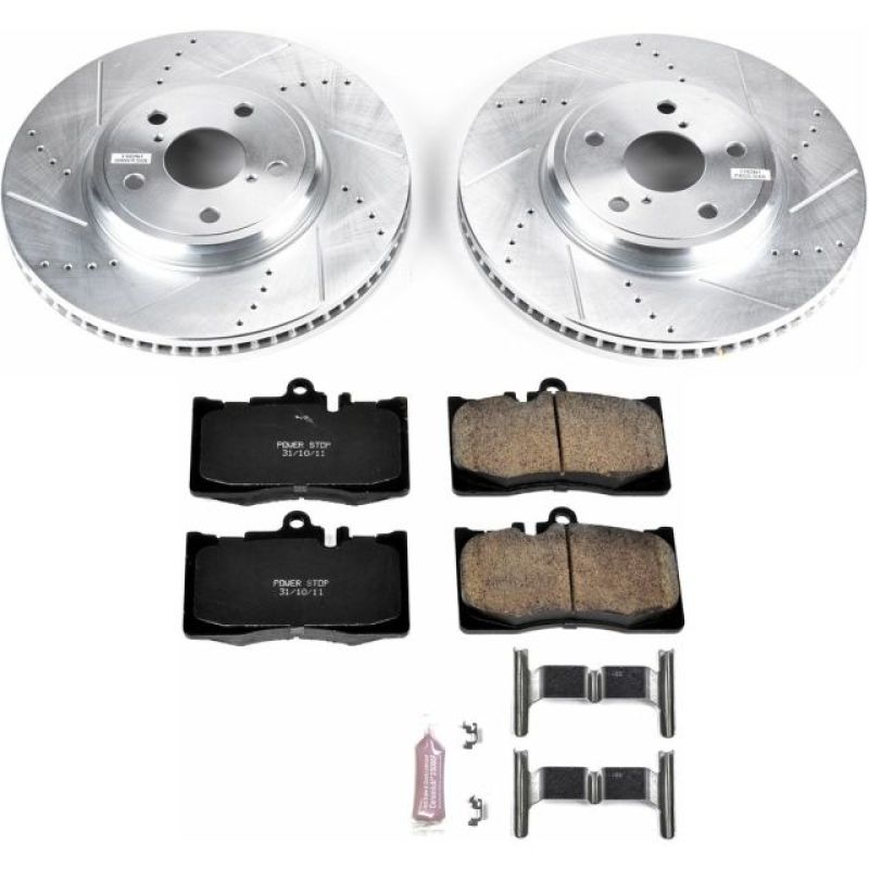 Power Stop 01 - 06 Lexus LS430 Front Z23 Evolution Sport Brake Kit - My Store