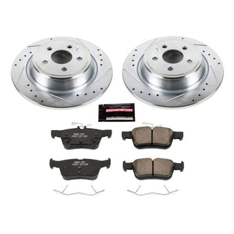 compare product Power Stop 15-19 Ford Edge Rear Z23 Evolution Sport Brake Kit