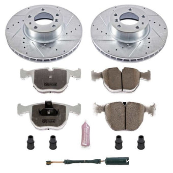 compare product Power Stop 1995 BMW 740i Front Z26 Street Warrior Brake Kit