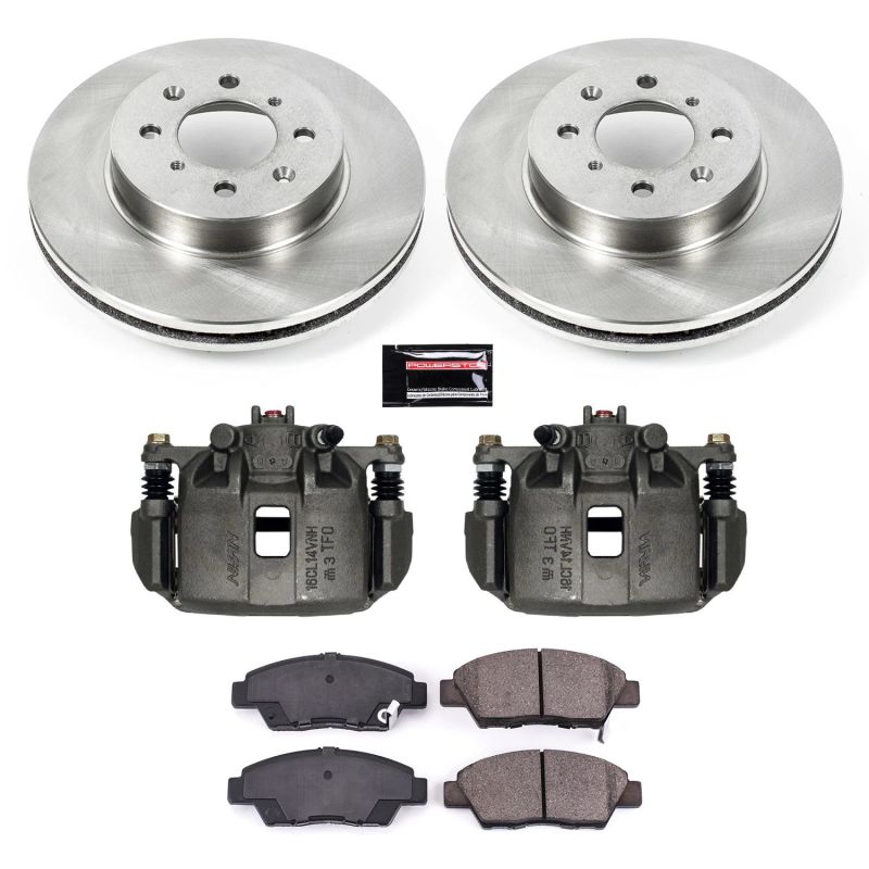 Power Stop 09 - 14 Honda Fit Front Autospecialty Brake Kit w/Calipers - My Store