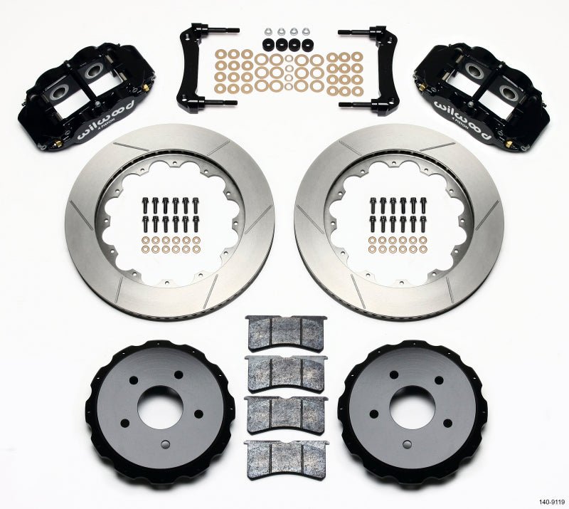 Wilwood Narrow Superlite 4R Rear Kit 14.00in 97 - 04 Corvette C5/Z06 05 - 13 C6 - My Store