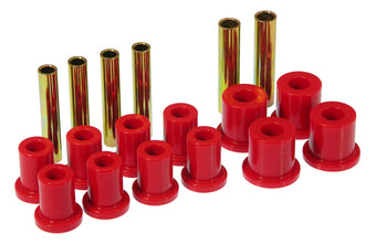 compare product Prothane 71-87 GM K10-30 4wd Front Spring Bushings - Red