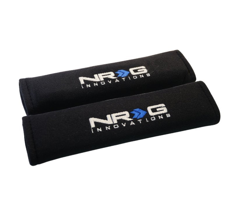 NRG Seat Belt Pads 2.7in. W x 11in. L (Black) Short - 2pc - My Store