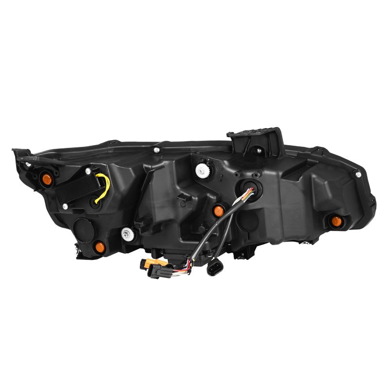 AlphaRex 16 - 21 Honda Civic NOVA - Series LED Proj Headlights Blk w/Activation Light & Seq.Sig / SB DRL - My Store