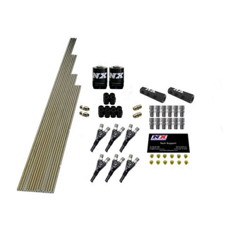 compare product Nitrous Express 6 Cyl Shark Plumb Kit w/2 Solenoids & 150HP Jets Incl Hardware