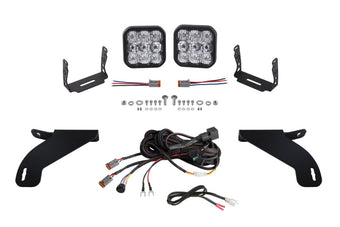 compare product Diode Dynamics 21-22 Ford F-150 SS5 Bumper LED Pod Light Kit - Pro White Driving
