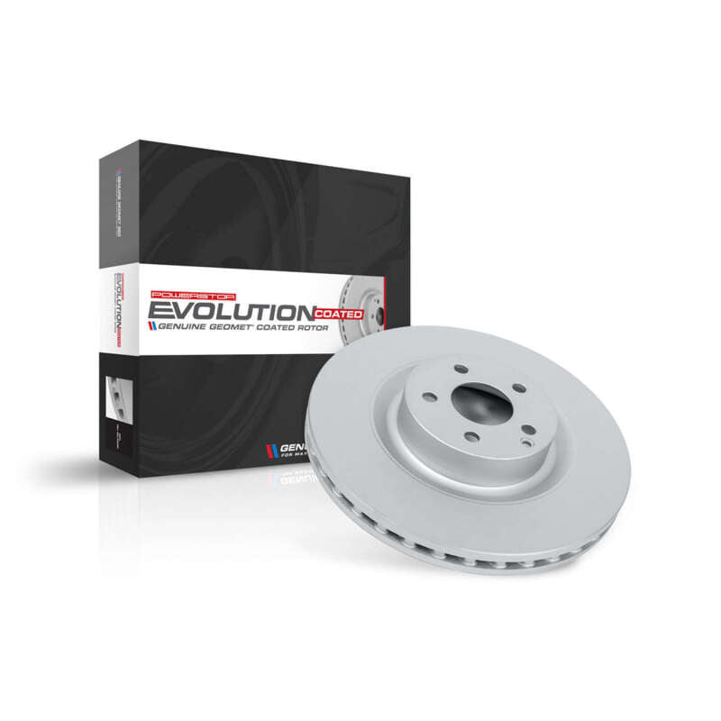 Power Stop 05 - 08 Porsche Boxster Front Right Evolution High Carbon Geomet Coated Rotor - My Store