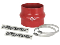 aFe Magnum FORCE CAI Univ. Silicone Coupling Kit (3.75in. ID to 3.5in. ID) Straight Reducer - Red - My Store