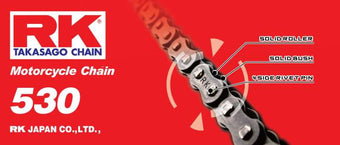 compare product RK Chain RK-M 530-114L - Natural