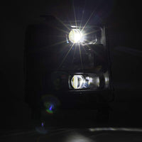 AlphaRex 16 - 18 Chevy 1500HD LUXX LED Proj Headlights BK w/Seq Actvn Light / SeqSig (Req PN 810023) - My Store