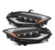 AlphaRex 23 - 24 Nissan Z NOVA - Series LED Projector Headlights Black w/Activation Light & Seq.Sig - My Store