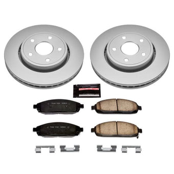 compare product Power Stop 06-10 Jeep Commander Front Z17 Evolution Geomet Coated Brake Kit