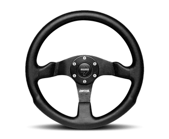 compare product Momo Competition Steering Wheel 350 mm - Black AirLeather/Black Spokes