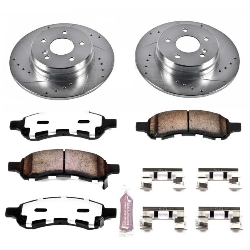 Power Stop 06 - 07 Buick Rainier Front Z36 Truck & Tow Brake Kit - My Store