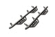 N - Fab Podium LG 17 - 18 Chevy/GMC 2500/3500 Crew Cab All Beds - Tex Black - 3in - My Store