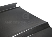 Anderson Composites 15 - 17 Ford Mustang Eco Boost Type - OE Double Sided Hood - My Store