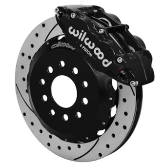 compare product Wilwood 63-87 C10/C15 Superlite 6p FNSL6R Brake Kit Drill/Slot DSE Spindle 13.06 Rotor - Black