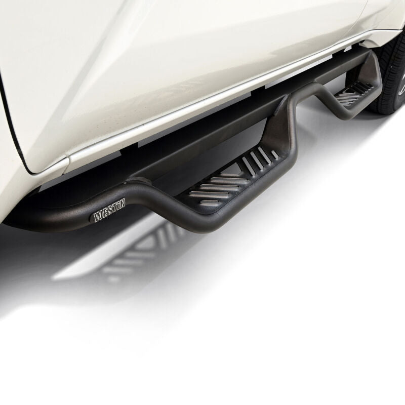 Westin 25 - 26 Toyota 4Runner Outlaw Drop Nerf Step Bars - Textured Black - My Store