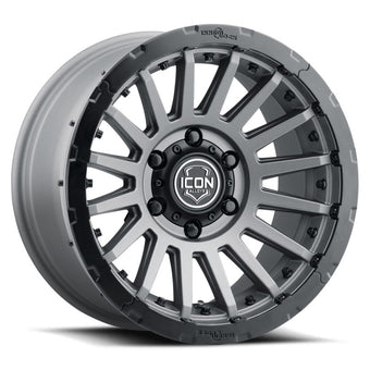 compare product ICON Recon Pro 17x8.5 6x5.5 0mm Offset 4.75in BS 106.1mm Bore Charcoal Wheel
