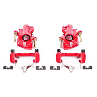 compare product Power Stop 94-01 Acura Integra Rear Red Calipers w/Brackets - Pair