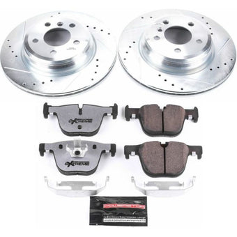 compare product Power Stop 15-16 BMW 328i xDrive Rear Z26 Street Warrior Brake Kit