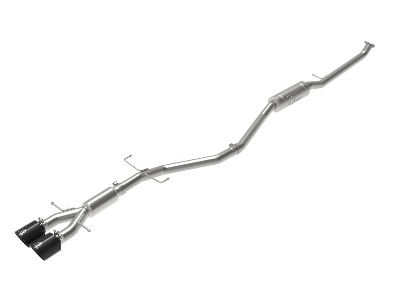 aFe Takeda 2.5in 304SS Cat - Back Exhaust System w/ Black Tips 17 - 20 Honda Civic Si Sedan I4 1.5L - My Store
