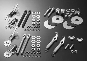 compare product Cusco Body Pins For Hood Aluminum-Black, Universal