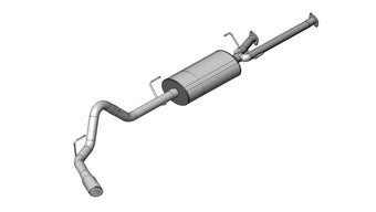 compare product Corsa 2011-2021 -14 Toyota Tundra Double Cab/Crew Max 5.7L V8 Polished Sport Cat-Back Exhaust
