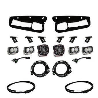 compare product Baja Designs 2021+ Ford Bronco Clear SAE Fog Pocket Kit w/Upfitter