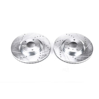 compare product Power Stop 08-12 Infiniti EX35 Front Evolution Drilled & Slotted Rotors - Pair