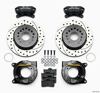 compare product Wilwood Forged Dynalite P/S Park Brake Kit Drilled Chevy 12 Bolt w/ C-Clips