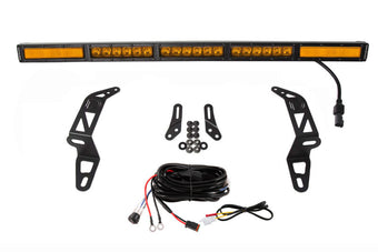 compare product Diode Dynamics 18-21 Jeep JL Wrangler/Gladiator SS30 Bumper Bracket Kit - Amber Combo (Single)