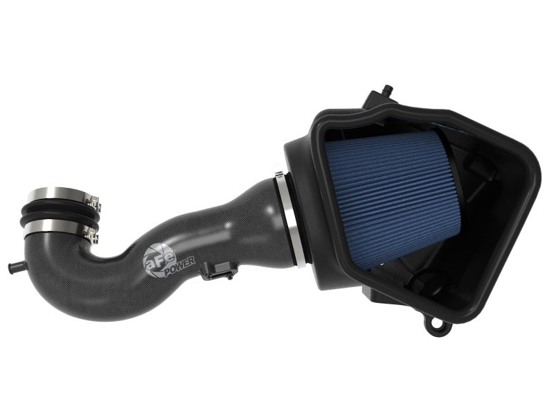 aFe 19 - 20 GM Trucks 5.3L/6.2L Track Series Carbon Fiber Cold Air Intake System With Pro 5R Filters - My Store