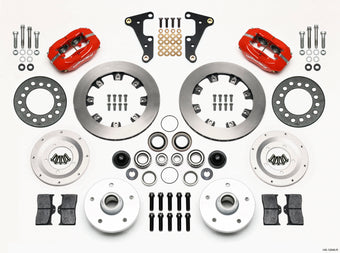 compare product Wilwood Forged Dynalite Front Kit 11.75in Red 41-55 Cadillac
