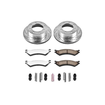 compare product Power Stop 2007 Ford E-150 Rear Z36 Truck & Tow Brake Kit