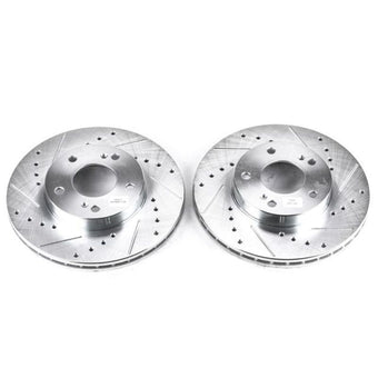 compare product Power Stop 96-99 Infiniti I30 Front Evolution Drilled & Slotted Rotors - Pair