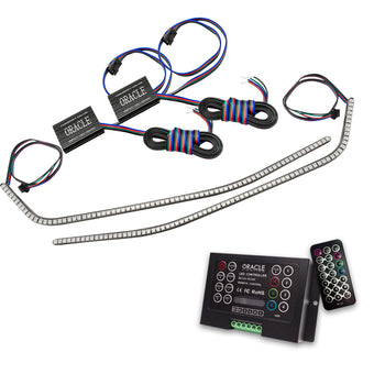 compare product Oracle 16-21 Chevrolet Camaro Surface Mount DRL Modules - ColorSHIFT 2