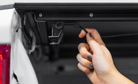 Access LOMAX Tri - Fold Cover 16 - 20 Toyota Tacoma 6in Box Split Rail - Black Urethane - My Store
