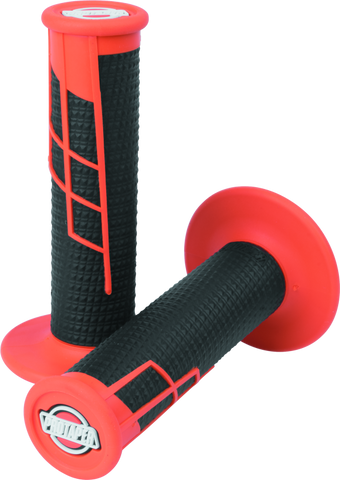 compare product ProTaper Clamp-On 1/2 Waffle Grip - Orange/Black