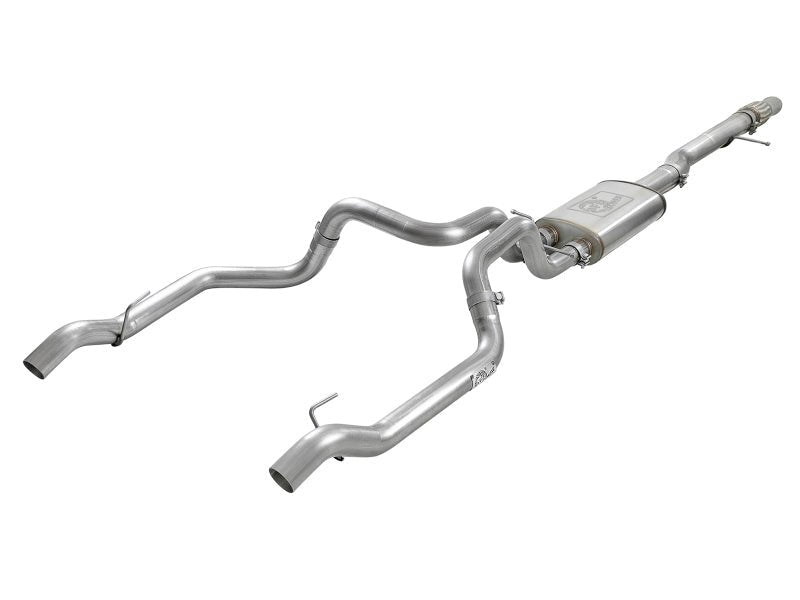 aFe Vulcan Series 4in - 3in 304 - SS Exhaust Cat - Back 2019 GM Silverado / Sierra 1500 V8 - 5.3L w/ OE Tips - My Store