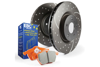 compare product EBC S8 Brake Pad and Rotor Kit